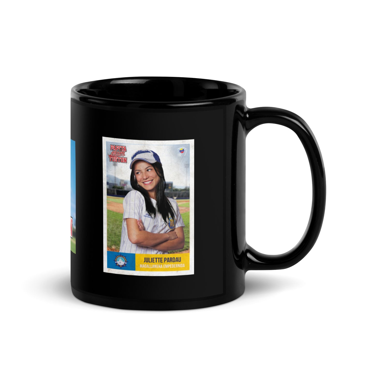 Black Glossy Mug